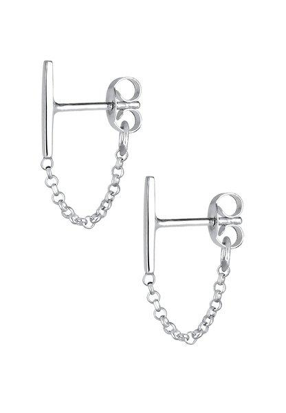 Elli Ohrringe Stecker Stab Kette
