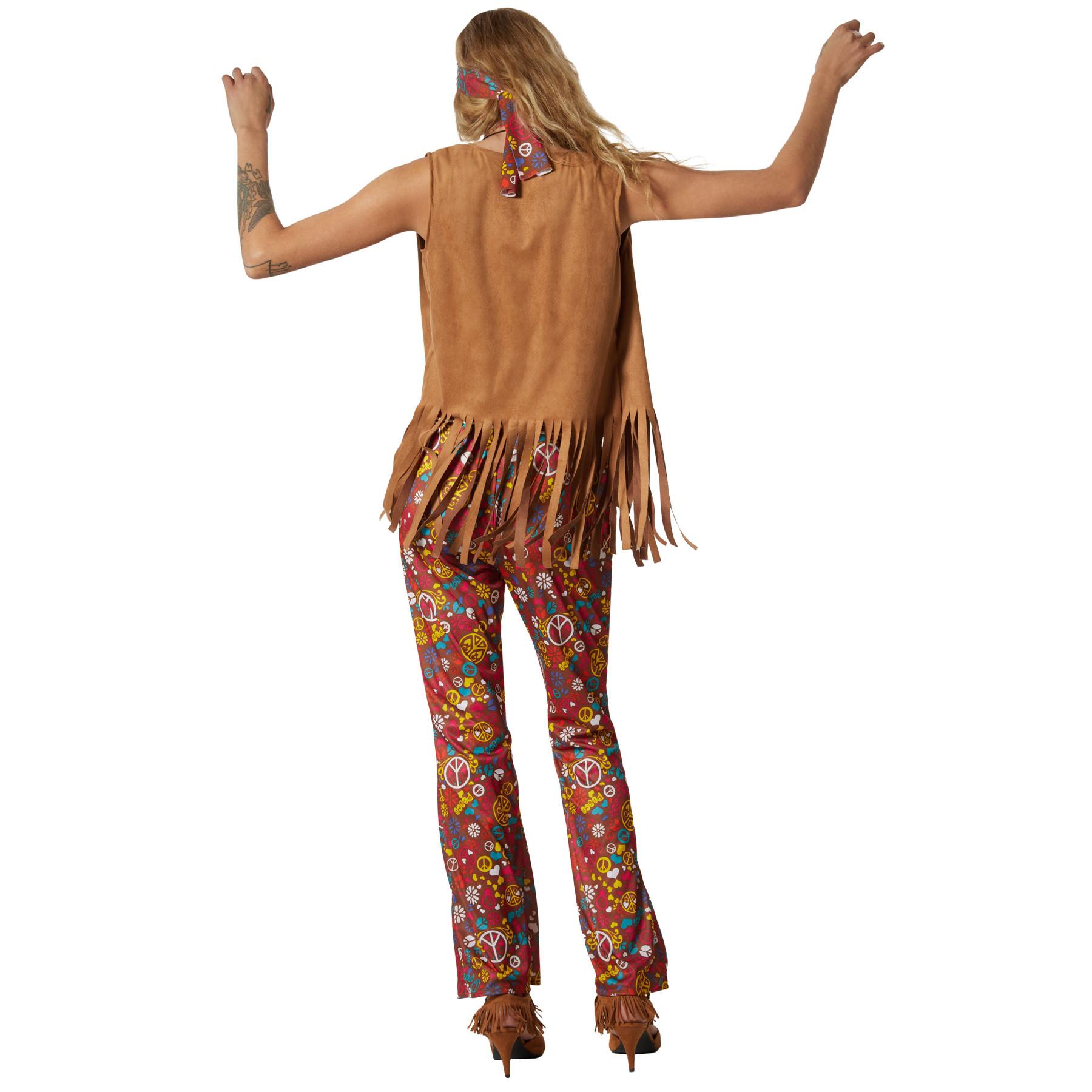 Tectake kostüm Hippie Weste und Hose
