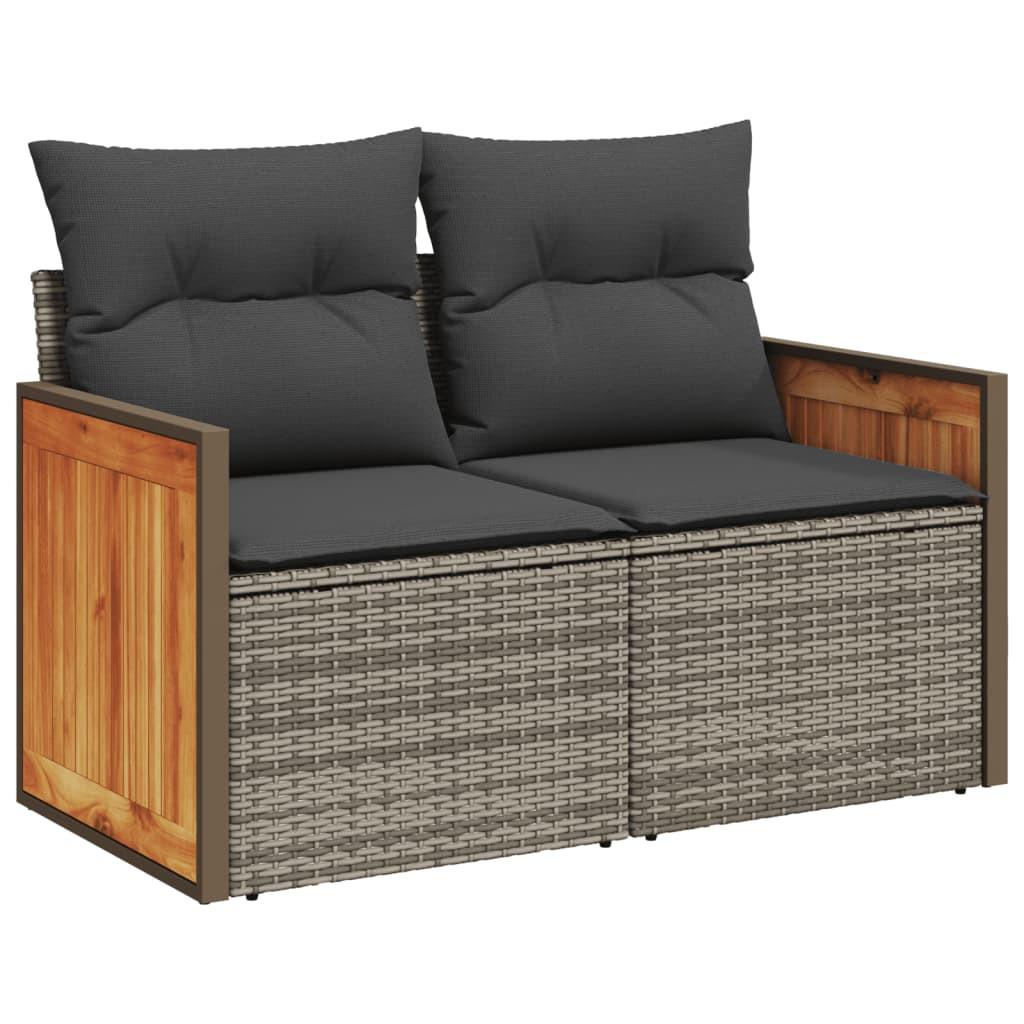 VidaXL Garten sofagarnitur poly-rattan