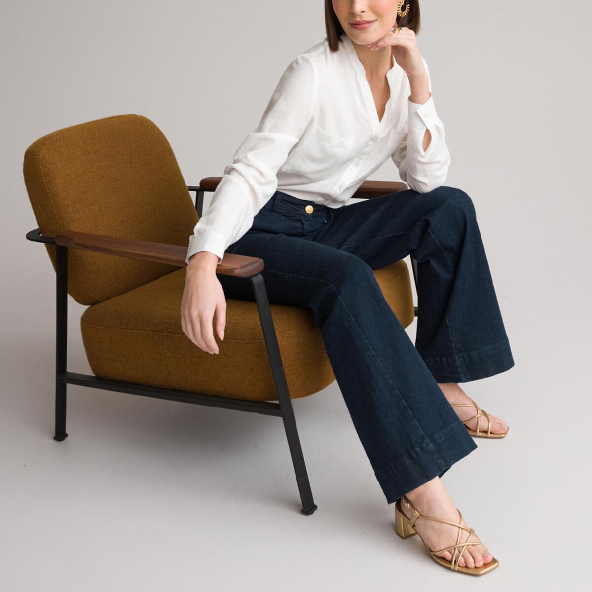 La Redoute Collections Tunika mit V-Ausschnitt
