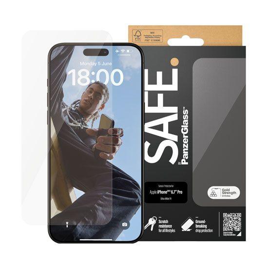 PanzerGlass Folie iPhone 15 Pro Max Ultra-Wide Fit