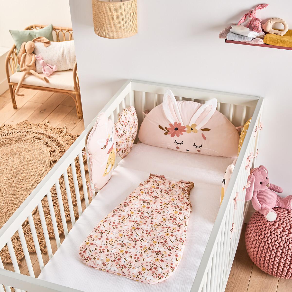 La Redoute Intérieurs Wandelbare Bettumrandung Lapin fleuri