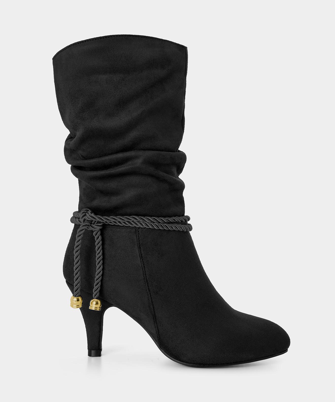 Joe Browns Slouch-Stiefel mit Kordel-Details