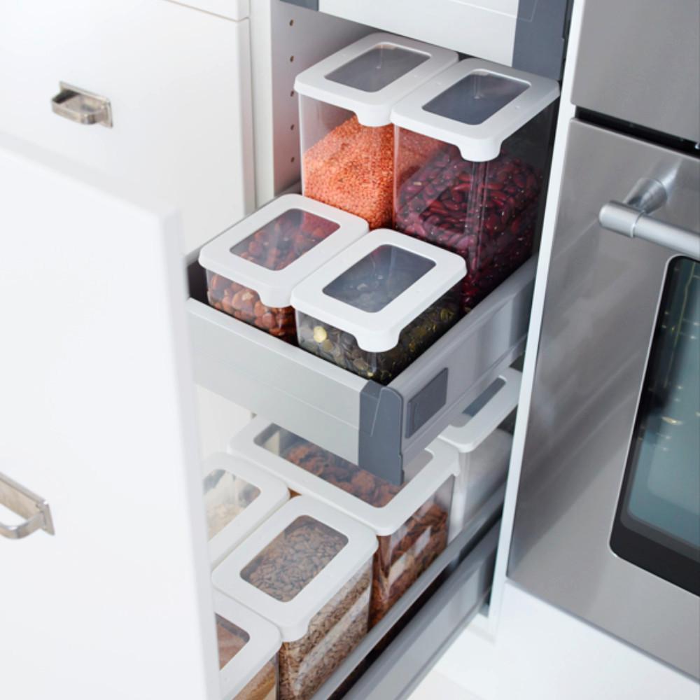 Orthex GastroMax Vorratsdosen KLAR Weiss