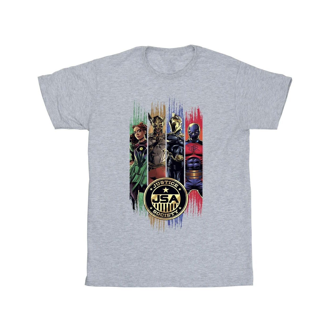 DC COMICS JSA Bedrucktes T-Shirt