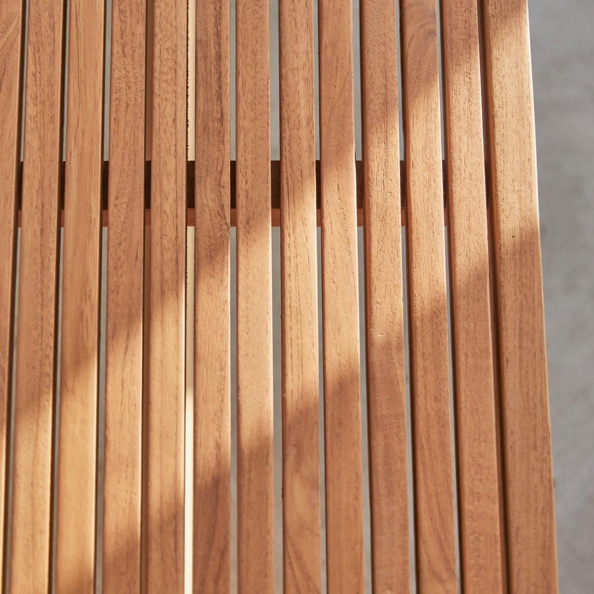 Tikamoon Bank aus massivem Teak Fado