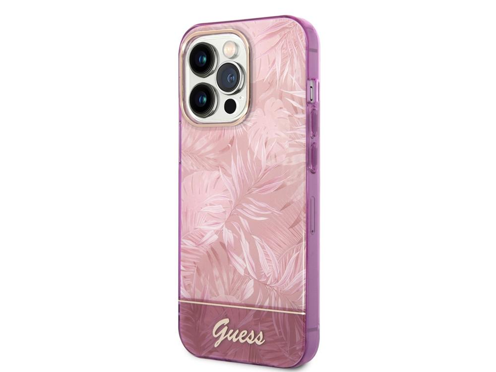 GUESS Hülle Apple iPhone 14 Pro Max TPU Jungle