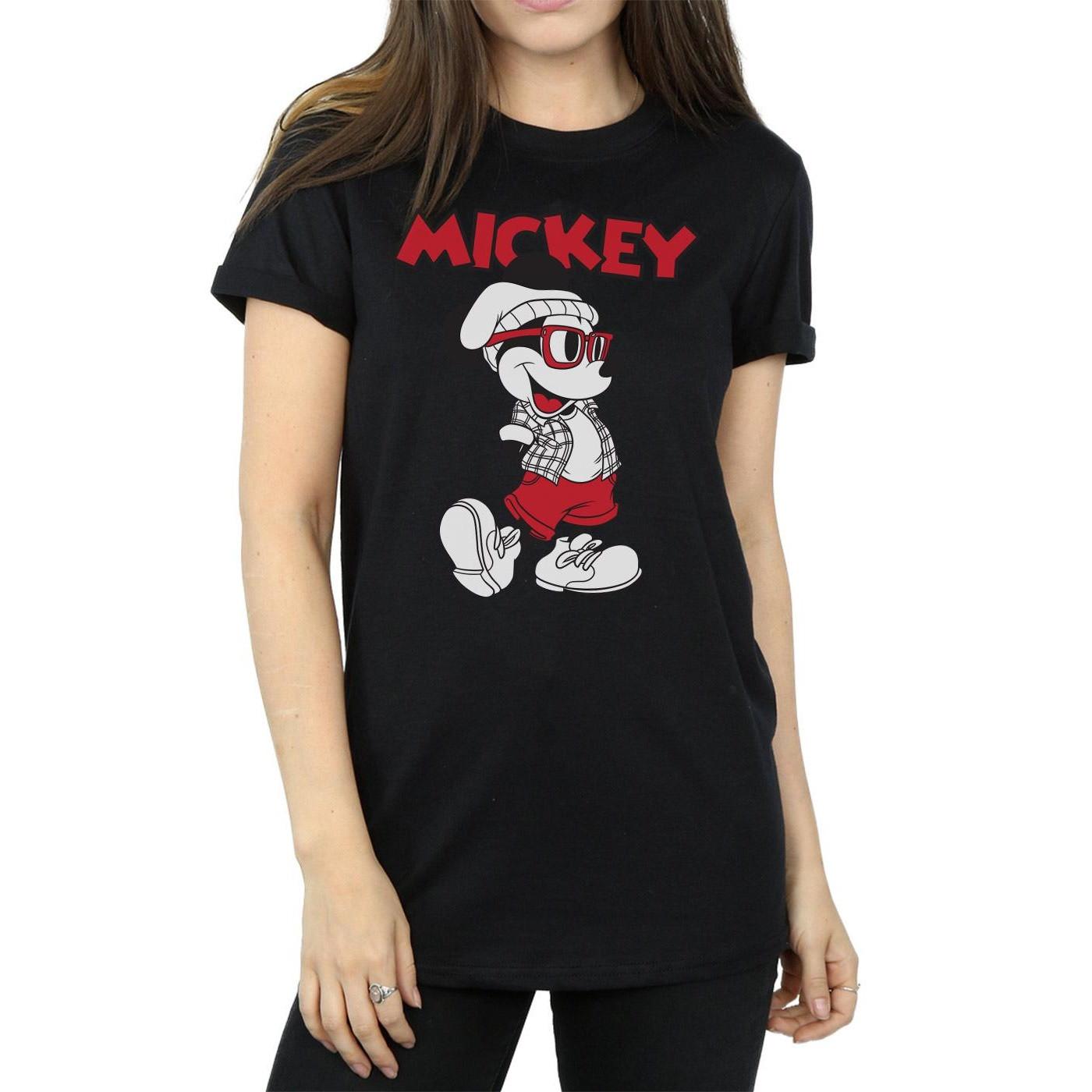 Disney Mickey Mouse bedrucktes Kurzarm T-Shirt