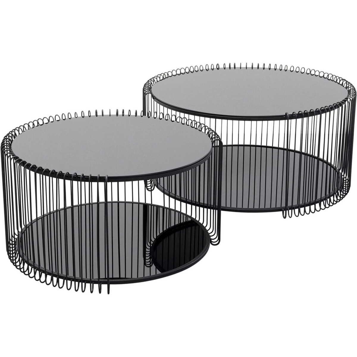 KARE Design Couchtisch Wire Double (2er-Set)