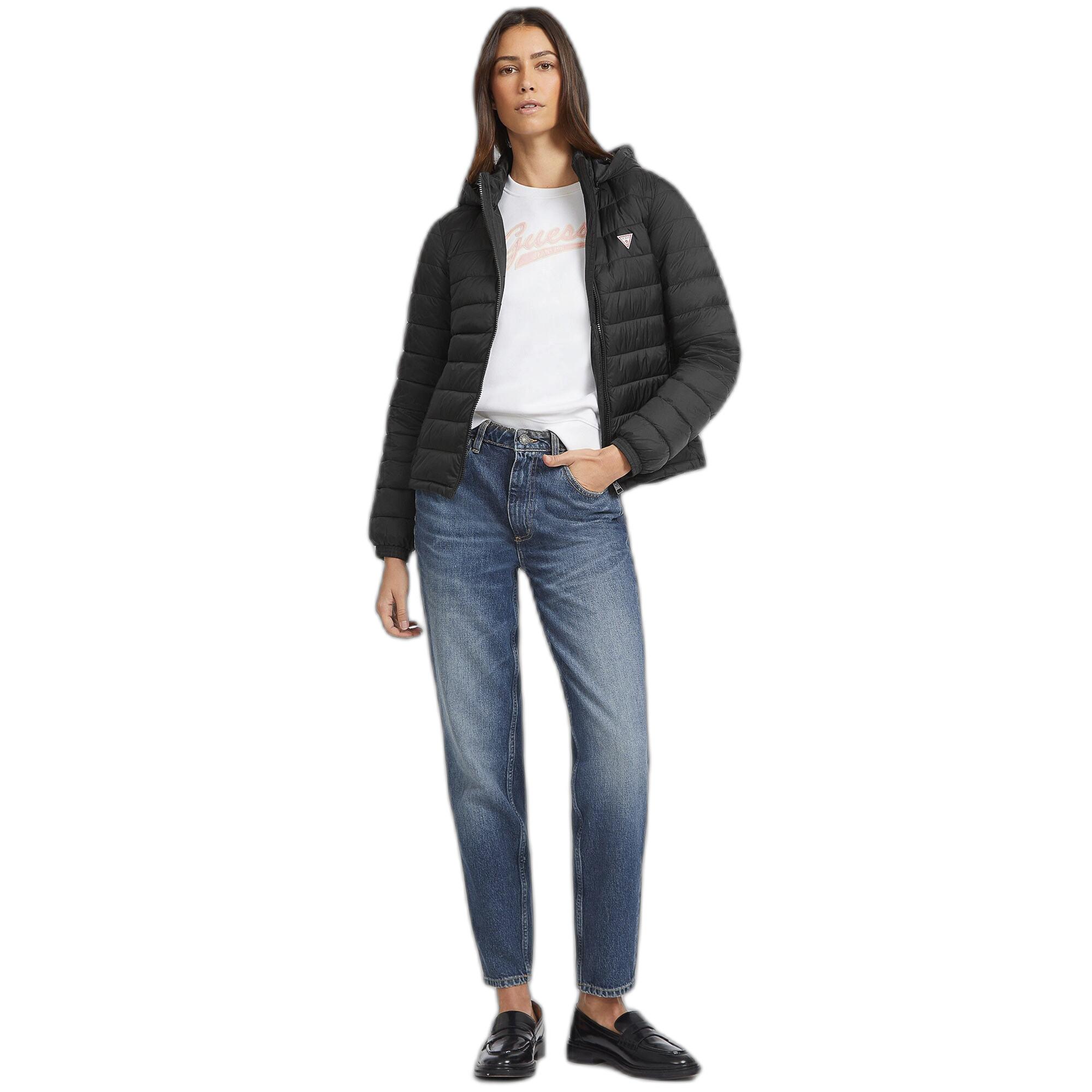 GUESS daunenjacke mit kapuze, damen