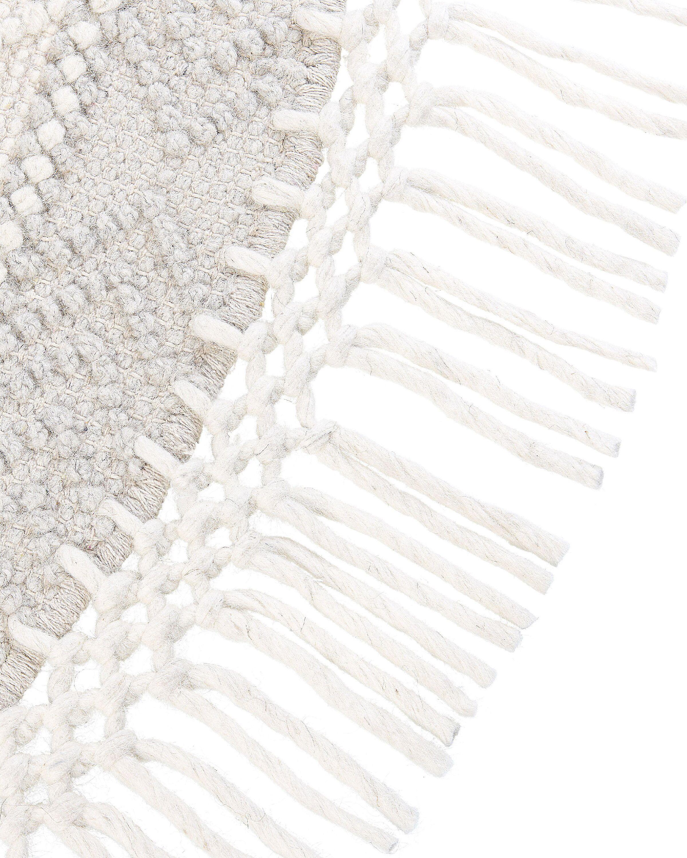 Beliani Teppich aus Wolle Boho BALTALAR