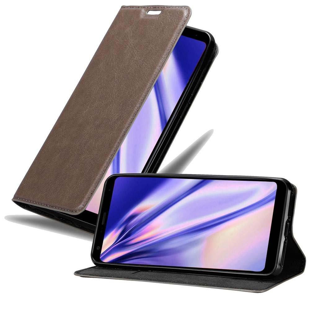 Cadorabo Hülle für LG Q STYLUS Magnetverschluss, Kartenfach