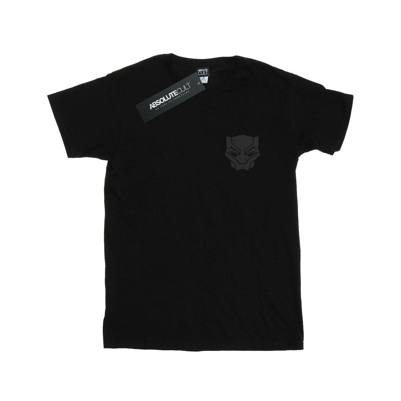 MARVEL Black On Black Bedrucktes T-Shirt