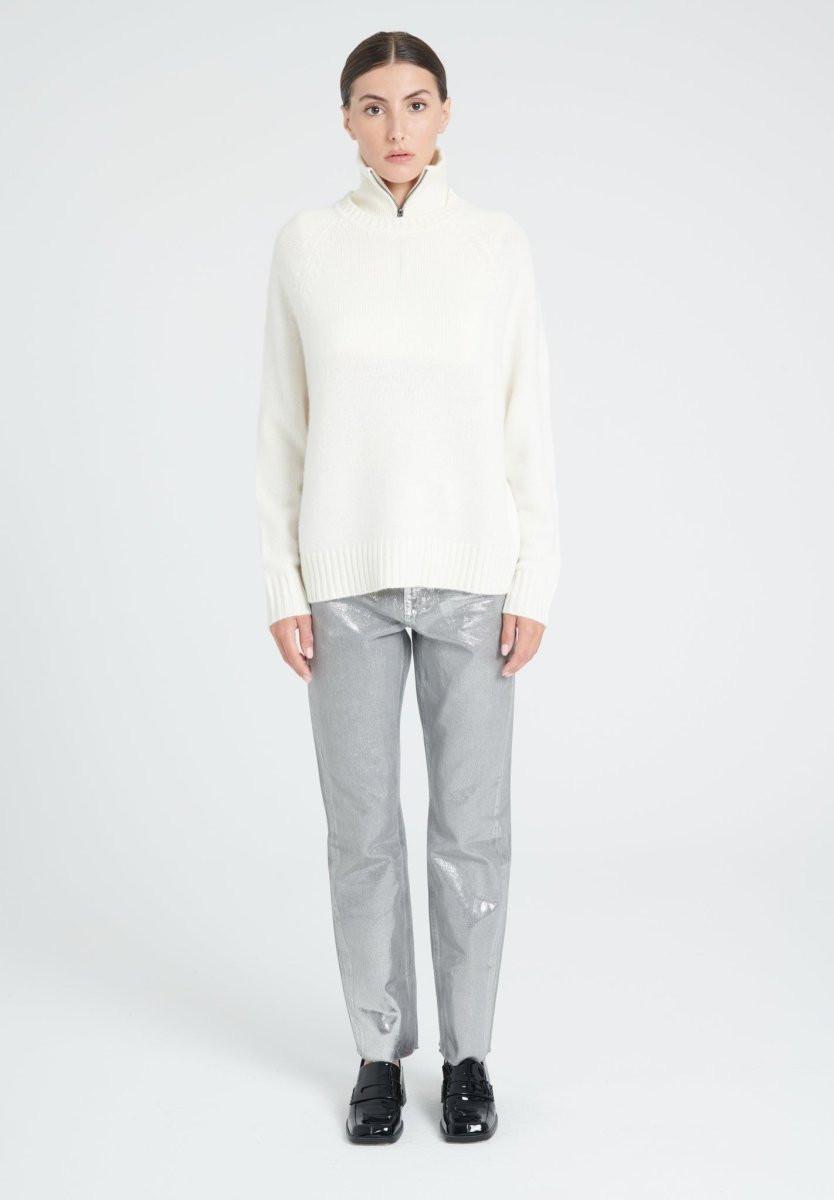 Studio Cashmere8 ZAYA 7 Pullover mit Raglanärmeln 6 Fäden - 100% Kaschmir