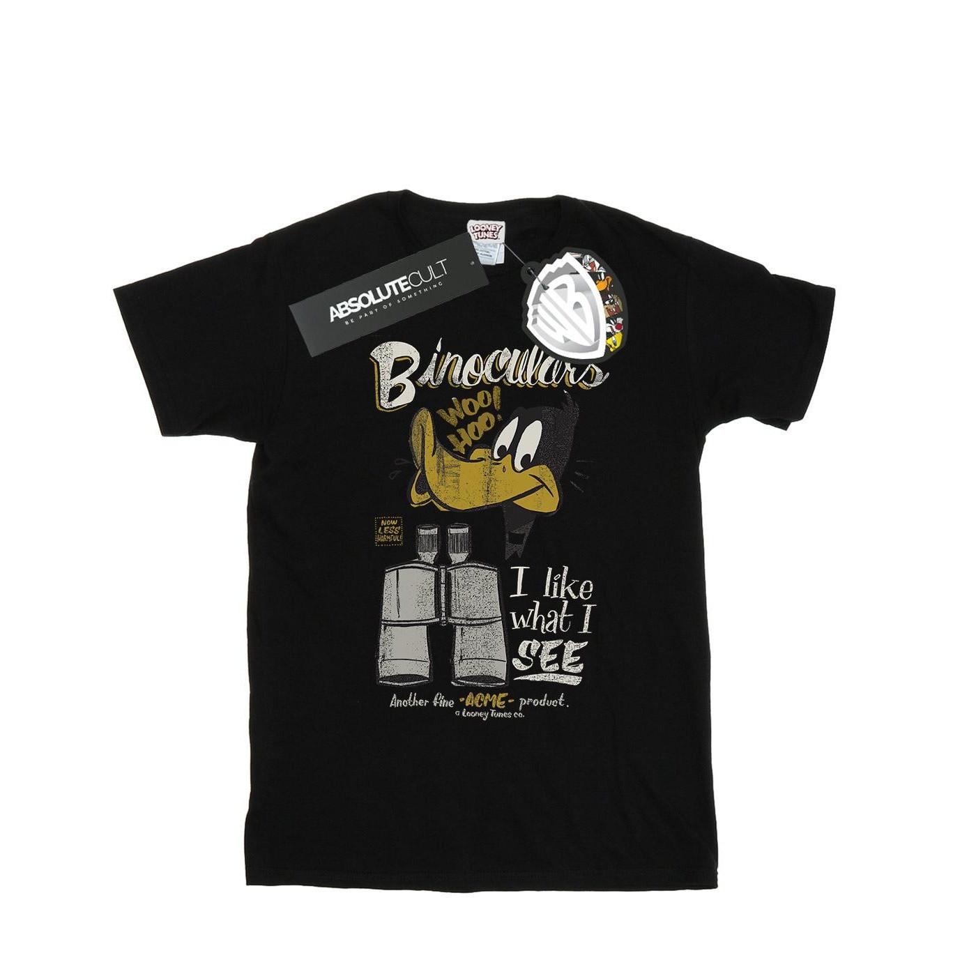 LOONEY TUNES Daffy Duck Fernglas Print T-Shirt