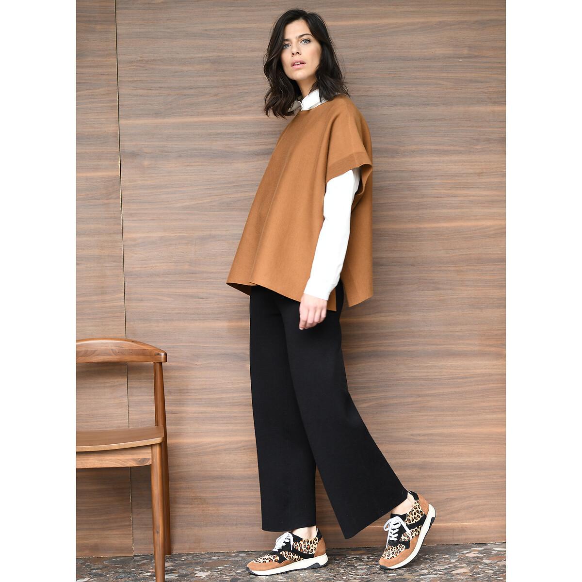 La Redoute Collections Poncho Rundhals