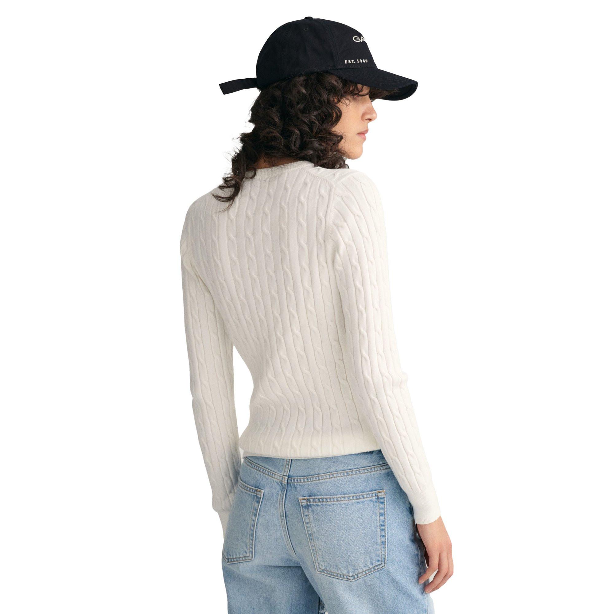GANT Strickpullover Figurbetont