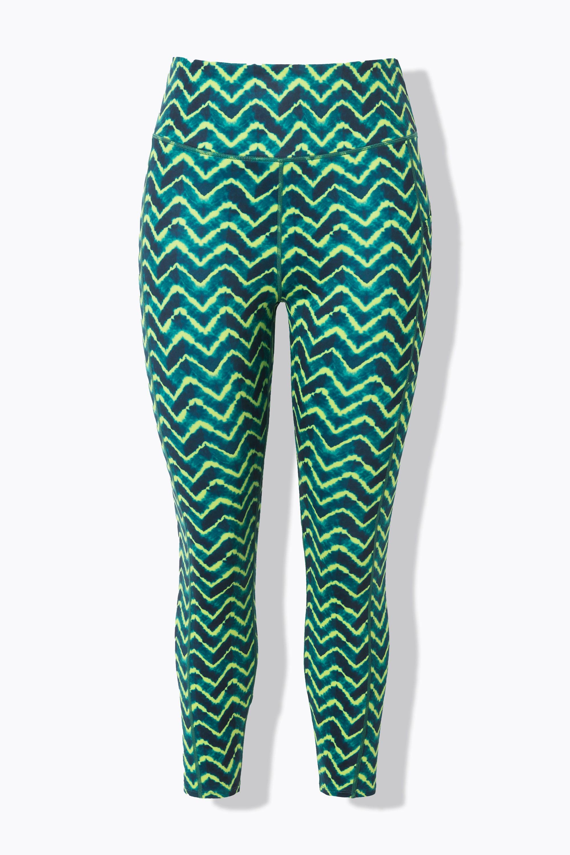 Studio Untold Sport-Tights, High Waist, Alloverdruck