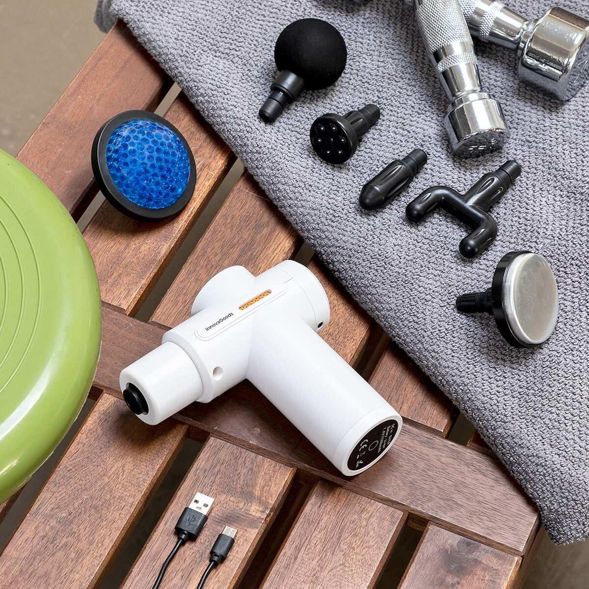 InnovaGoods Multifunktionale Massagepistole