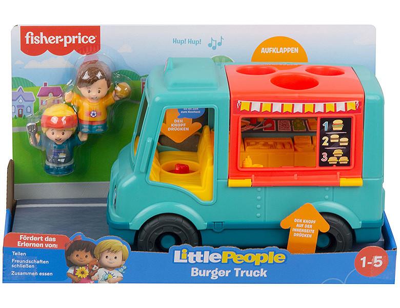 Fisher Price Little People Burger Truck (DE)
