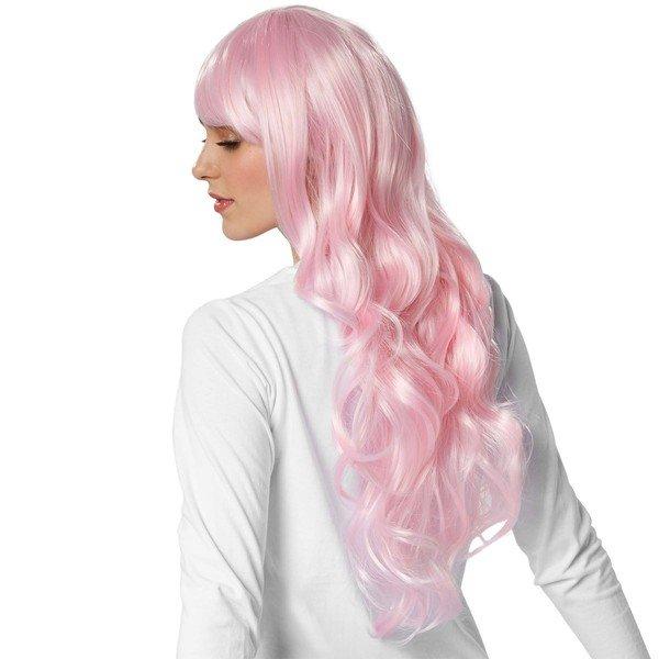 Tectake Perücke Lange Haare Locken