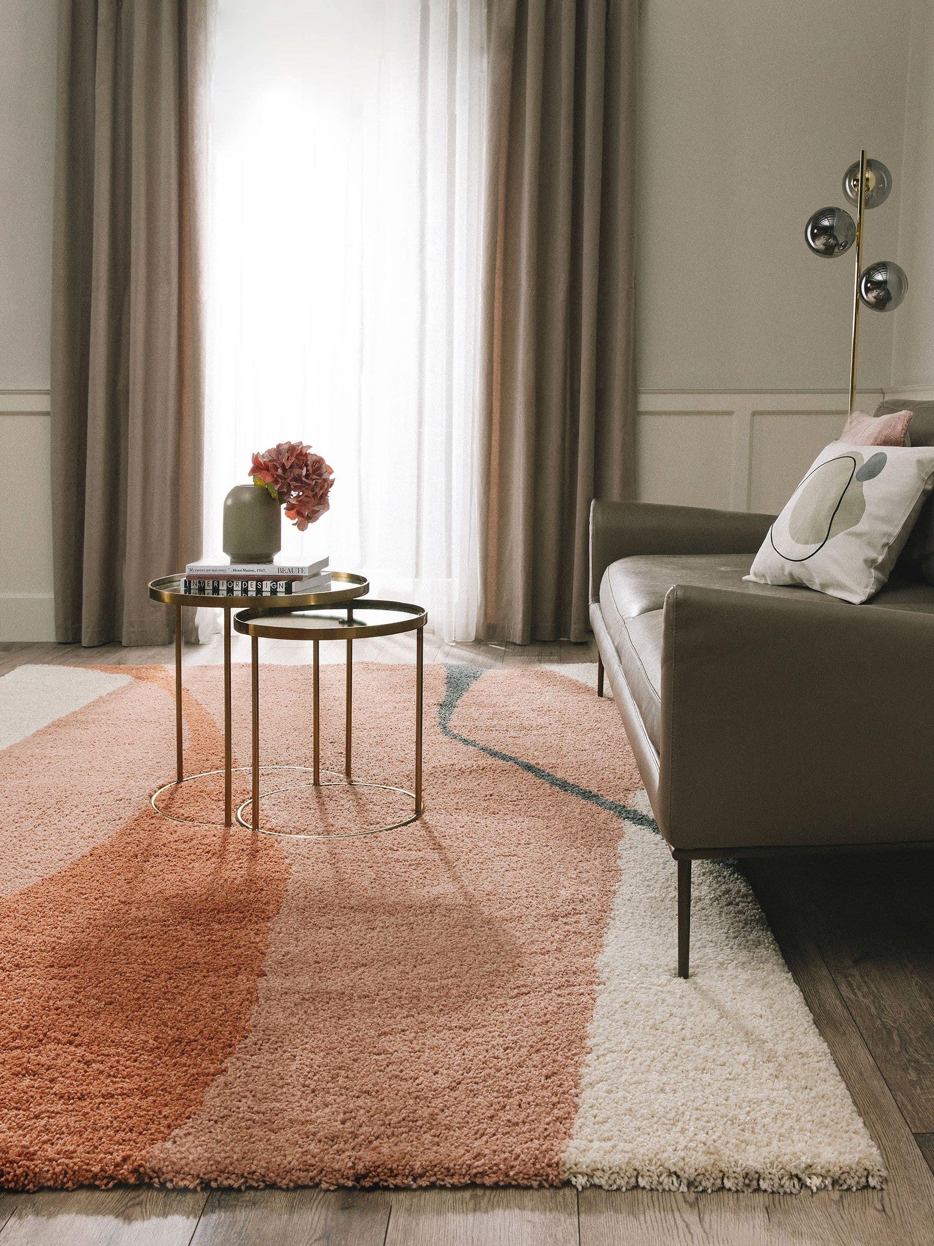 Benuta Hochflorteppich Louise Multicolor