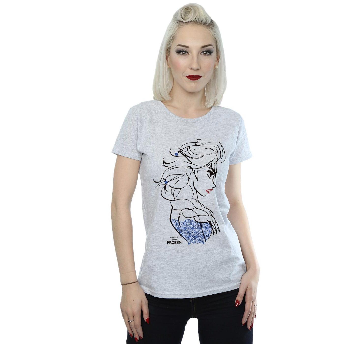 Disney Frozen Elsa Grafikdruck T-Shirt