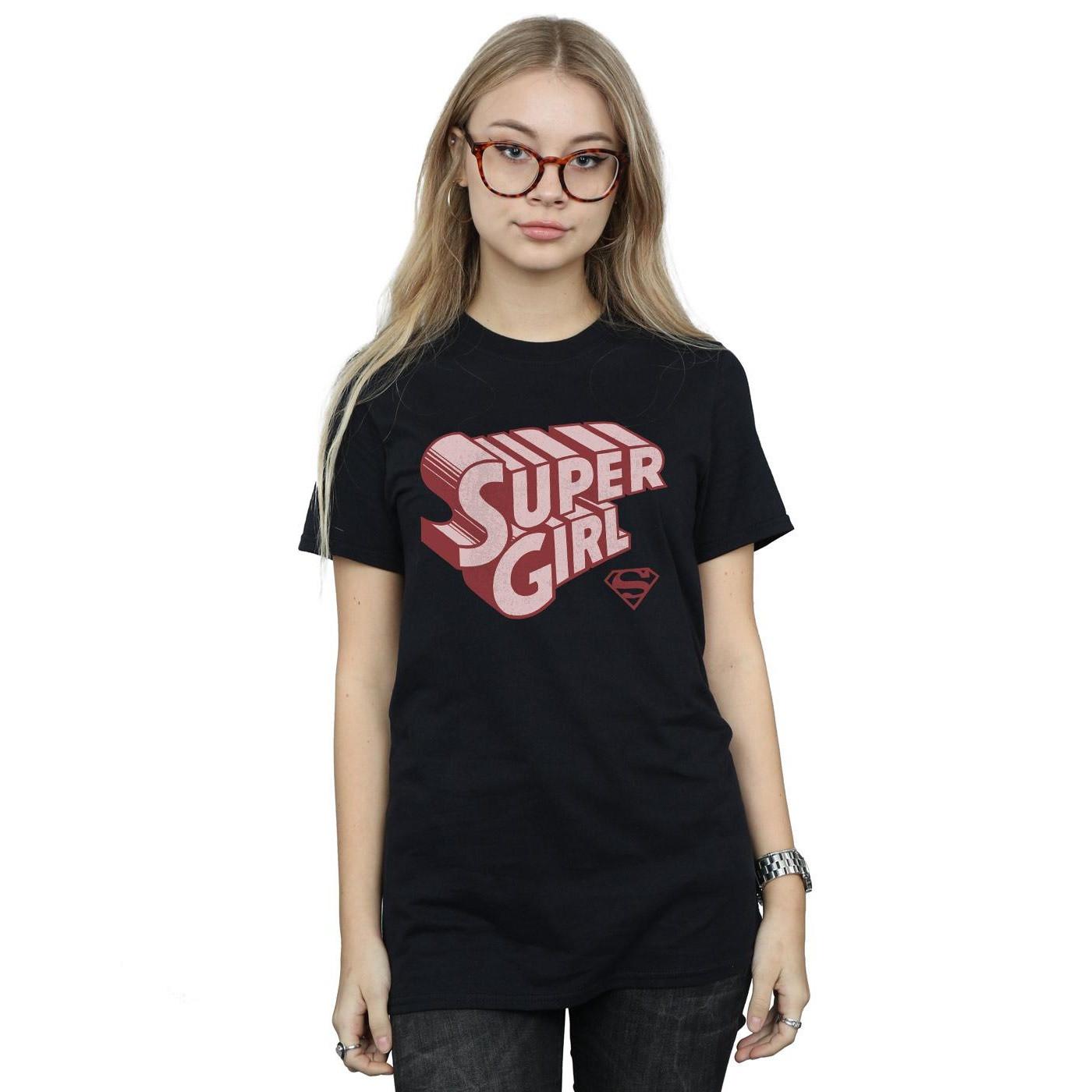 DC COMICS Supergirl Logo T-Shirt