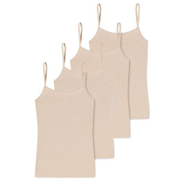 Schiesser 4er Pack Modal Essentials - Spaghettitop