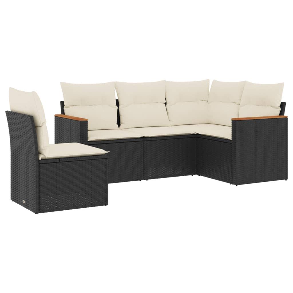 VidaXL Garten sofagarnitur poly-rattan