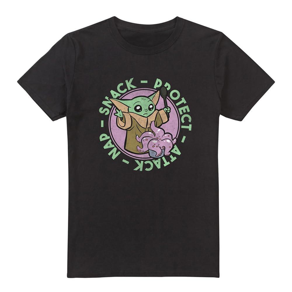 STAR WARS Protect Attack Nap Snack T-Shirt