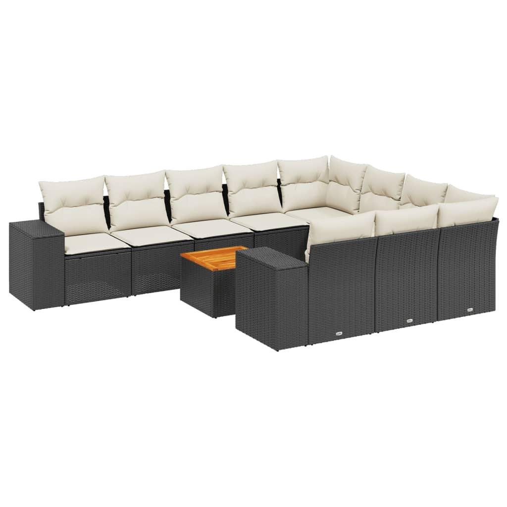 VidaXL Garten sofagarnitur poly-rattan