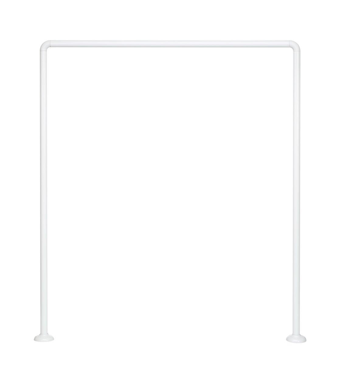 diaqua Duschvorhangstange Basic weiss, Universal