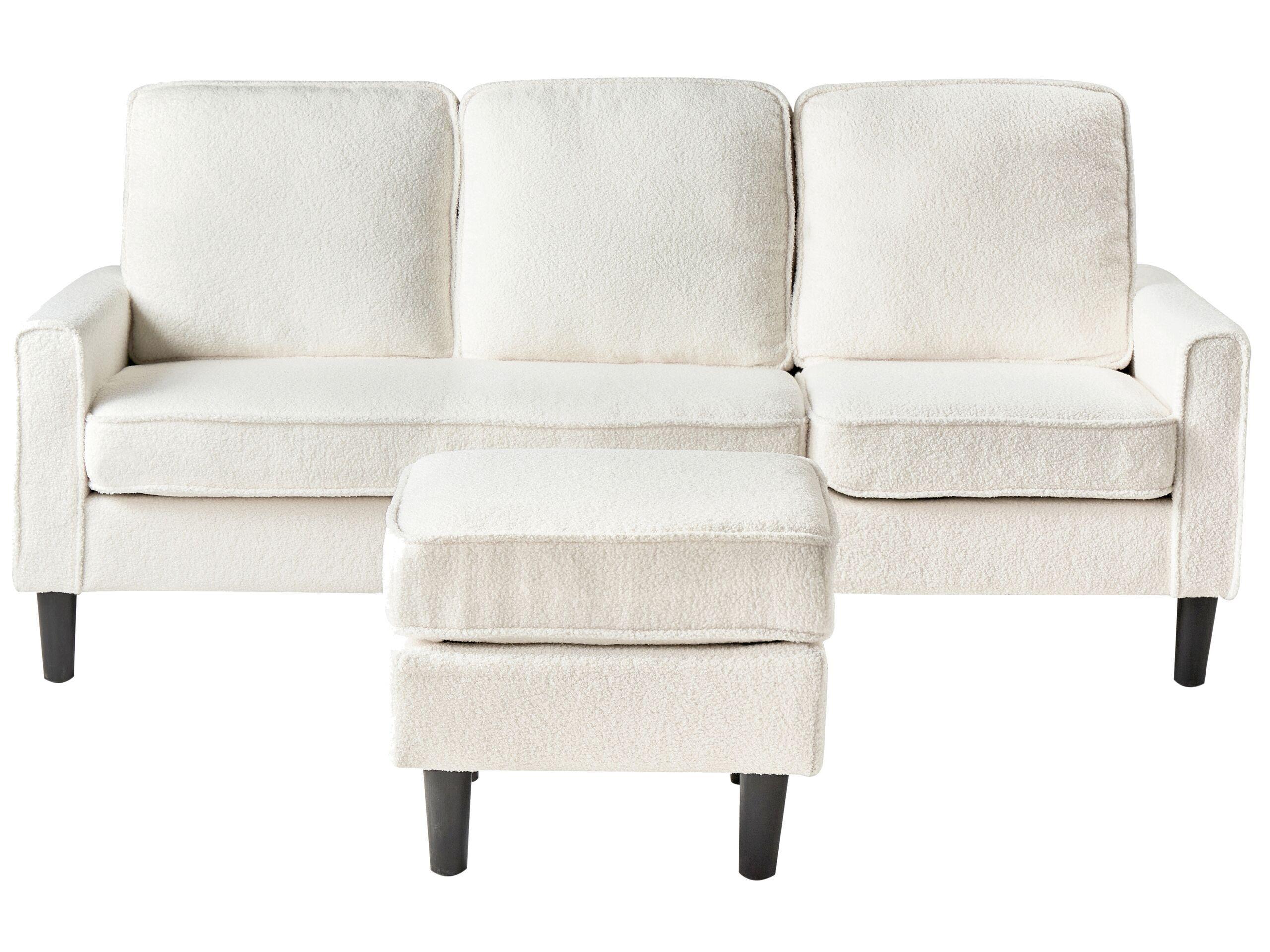 Beliani 3 Sitzer Sofa aus Bouclé Modern AVESTA
