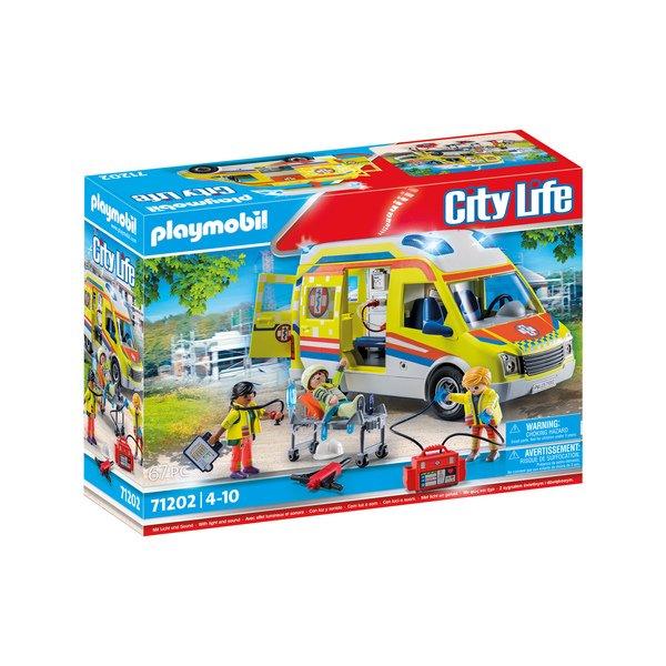 Playmobil 71202 Rettungswagen mit Licht und Sound
