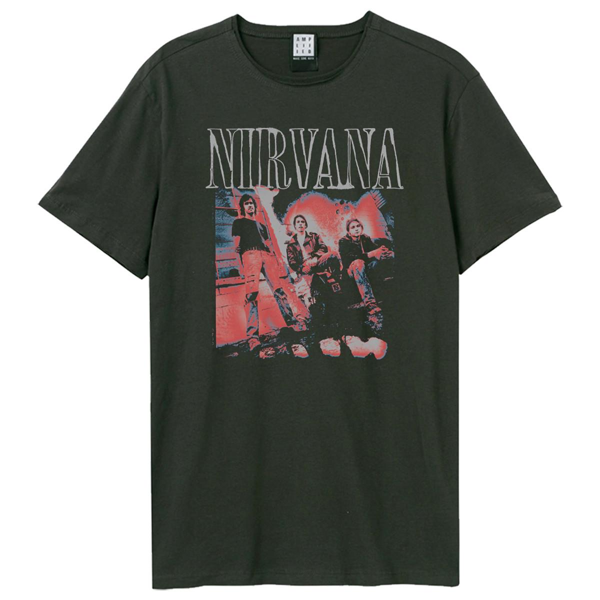 Amplified Distressed Band Photo T-Shirt
