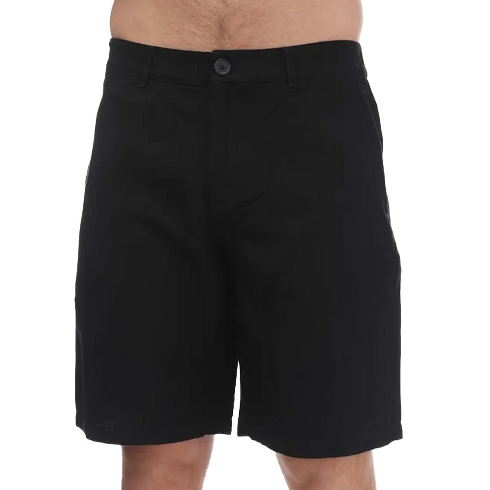 Armani Exchange Einfarbige Shorts mit weitem Bein