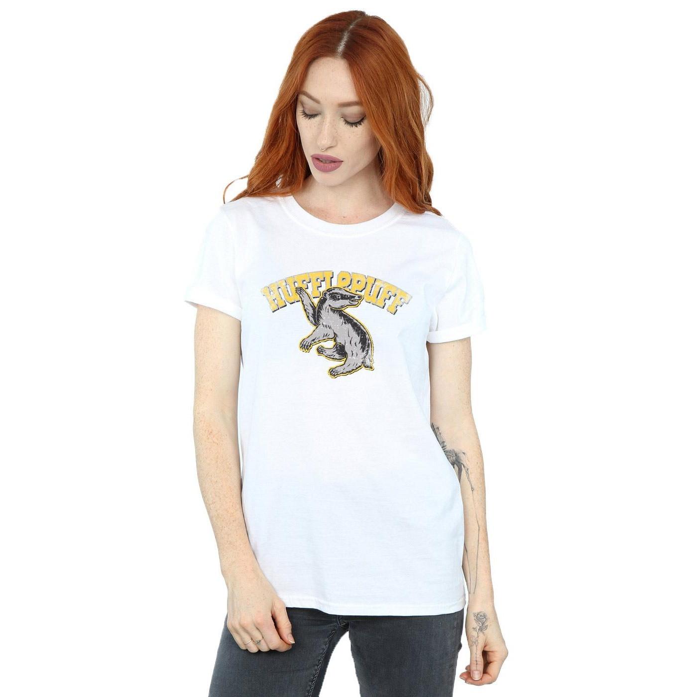 Harry Potter Hufflepuff Dachs Wappen T-Shirt