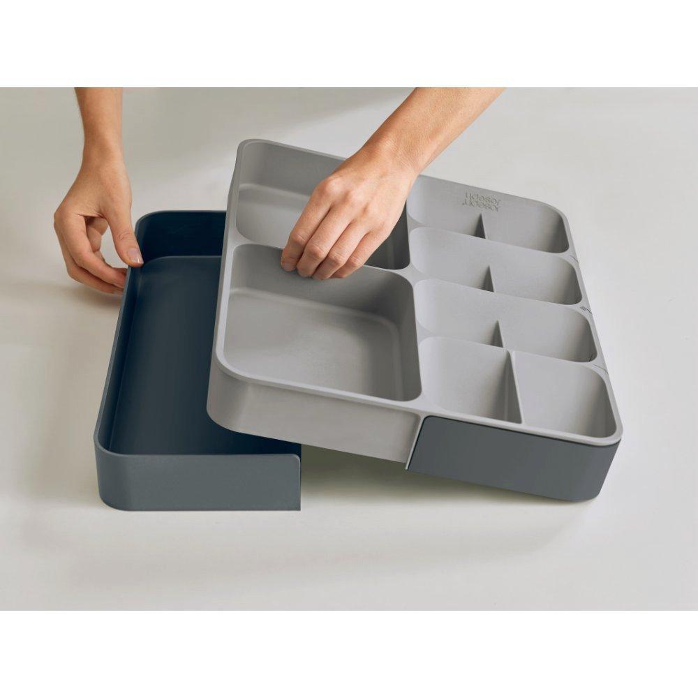 JosephJoseph Besteckkasten ausziehbar Grau