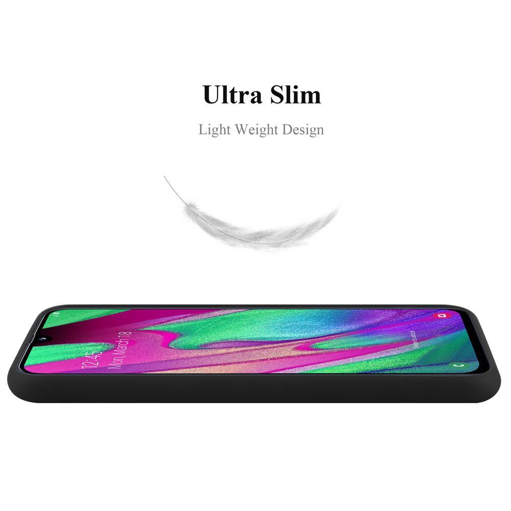 Cadorabo Hülle für Samsung Galaxy A40 TPU Silikon Candy