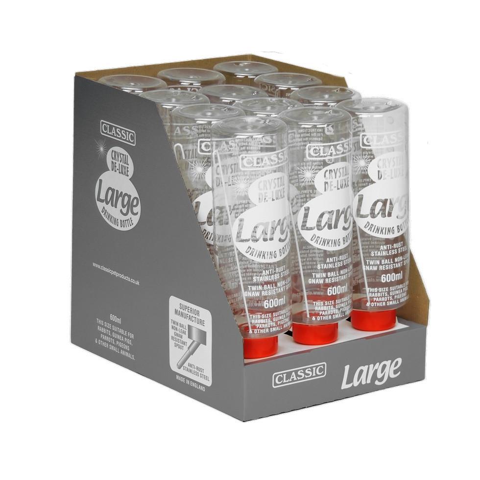 CLASSIC Trinkflasche Crystal Deluxe Large 600 ml