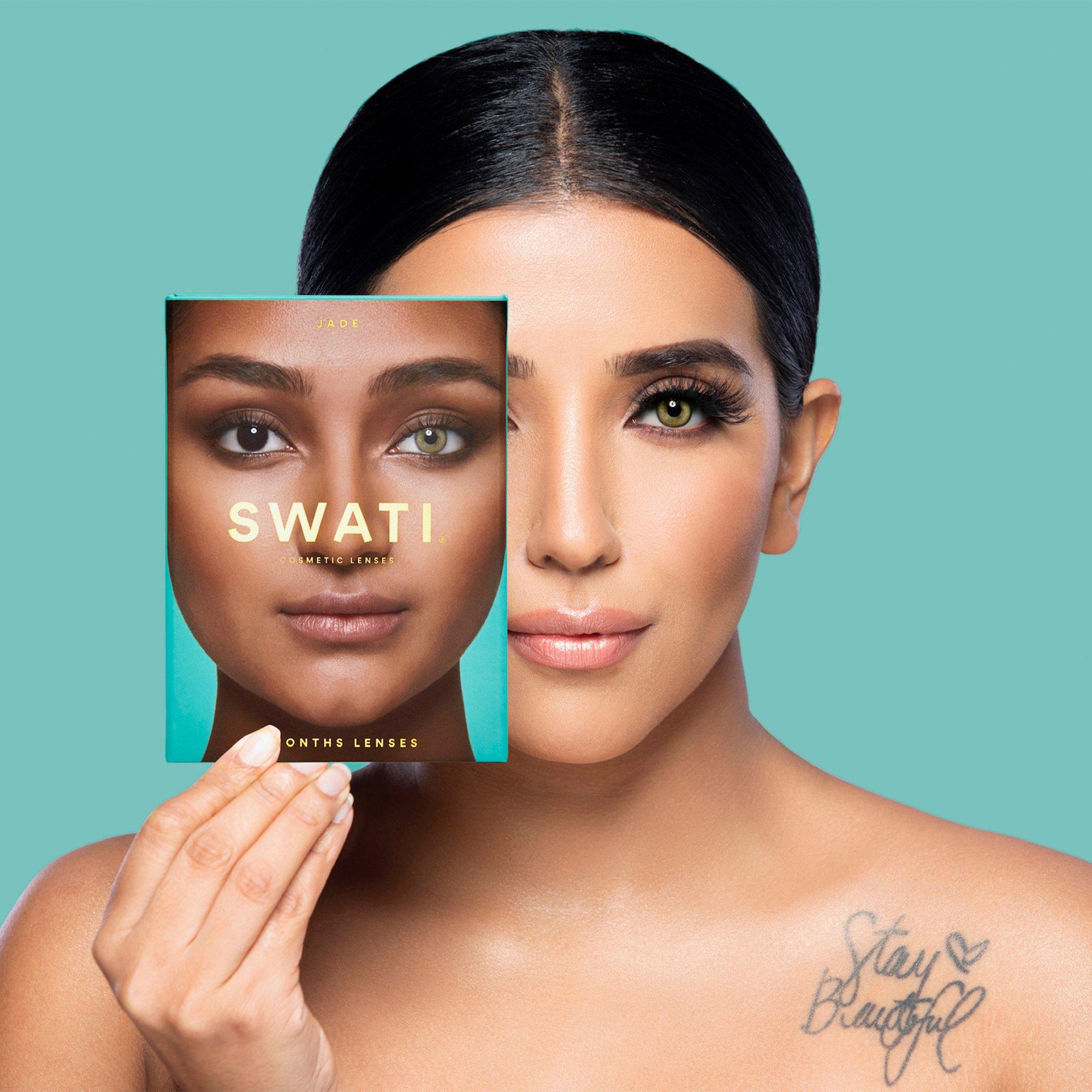 SWATI Farbige Kontaktlinsen für 6 Monate