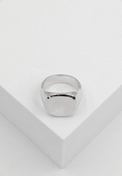 MUAU Schmuck Plattenring Silber 925