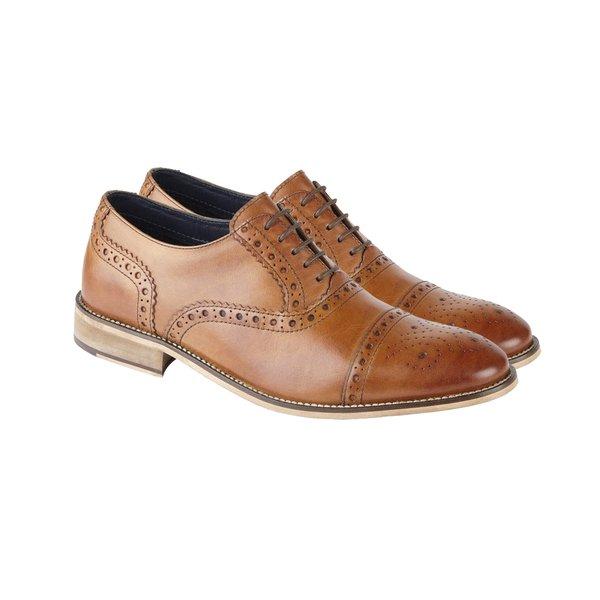 Roamers Schnürschuhe mit Lochmuster