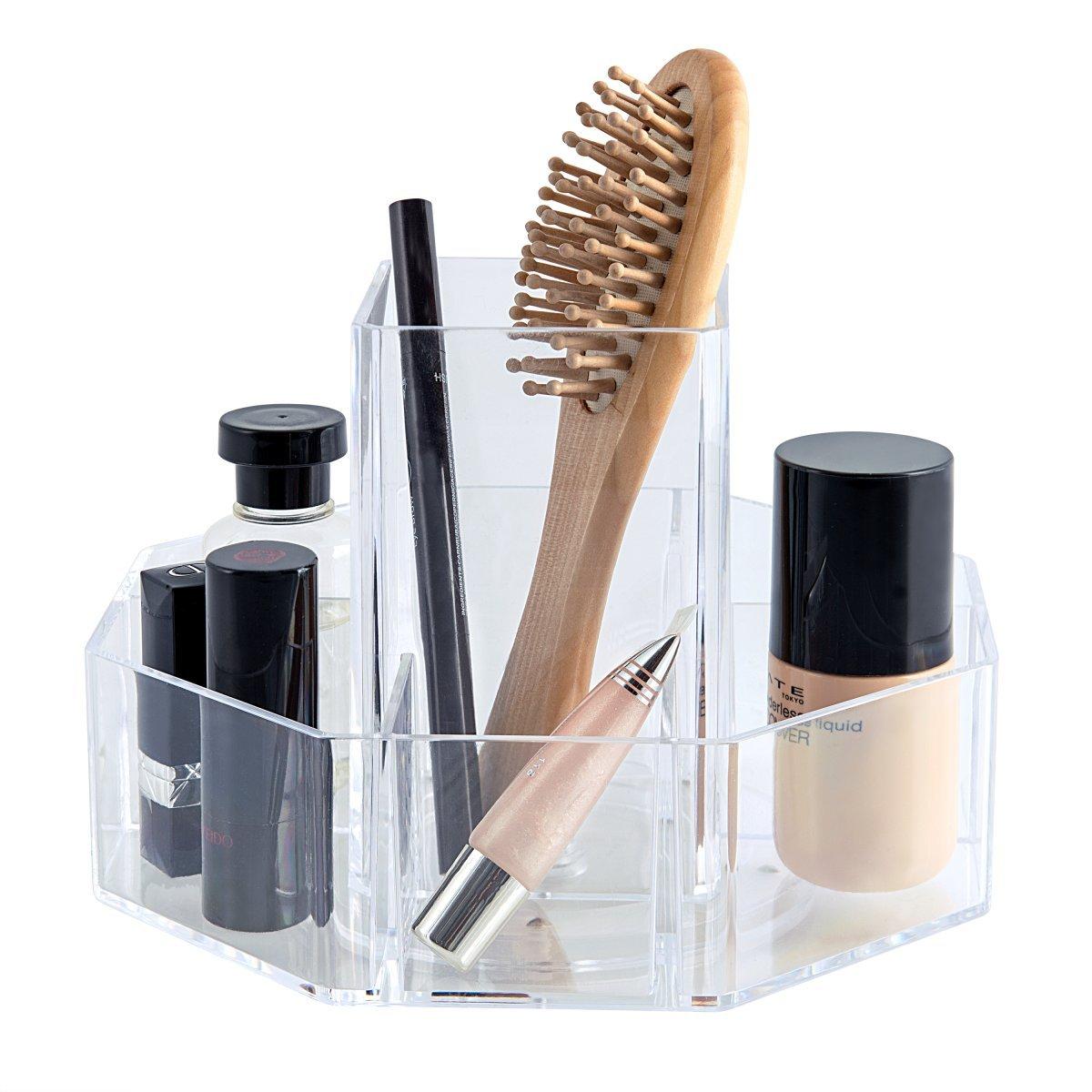 diaqua Schminkablage Tula transparent, 360°ierend