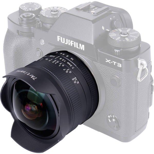 7ARTISANS 7Artisans 7,5 mm 1: 2,8 II APS-C (FUJI X) (A303B-II)