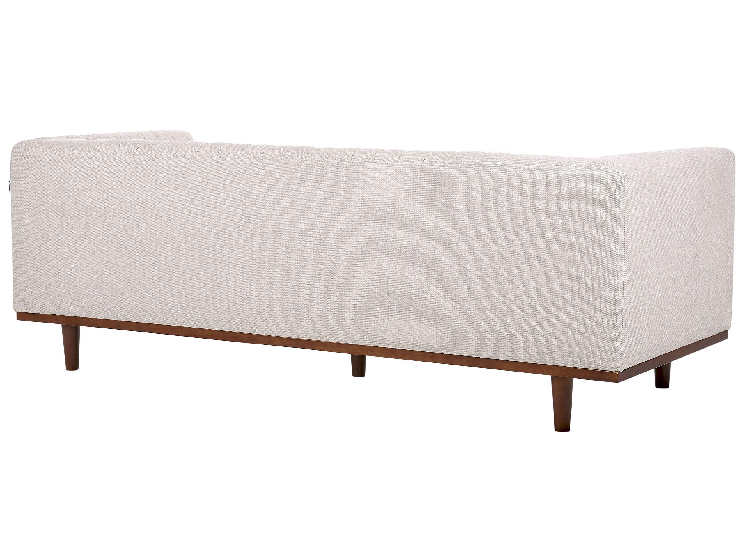 Beliani 3 Sitzer Sofa aus Polyester Modern SKAULE
