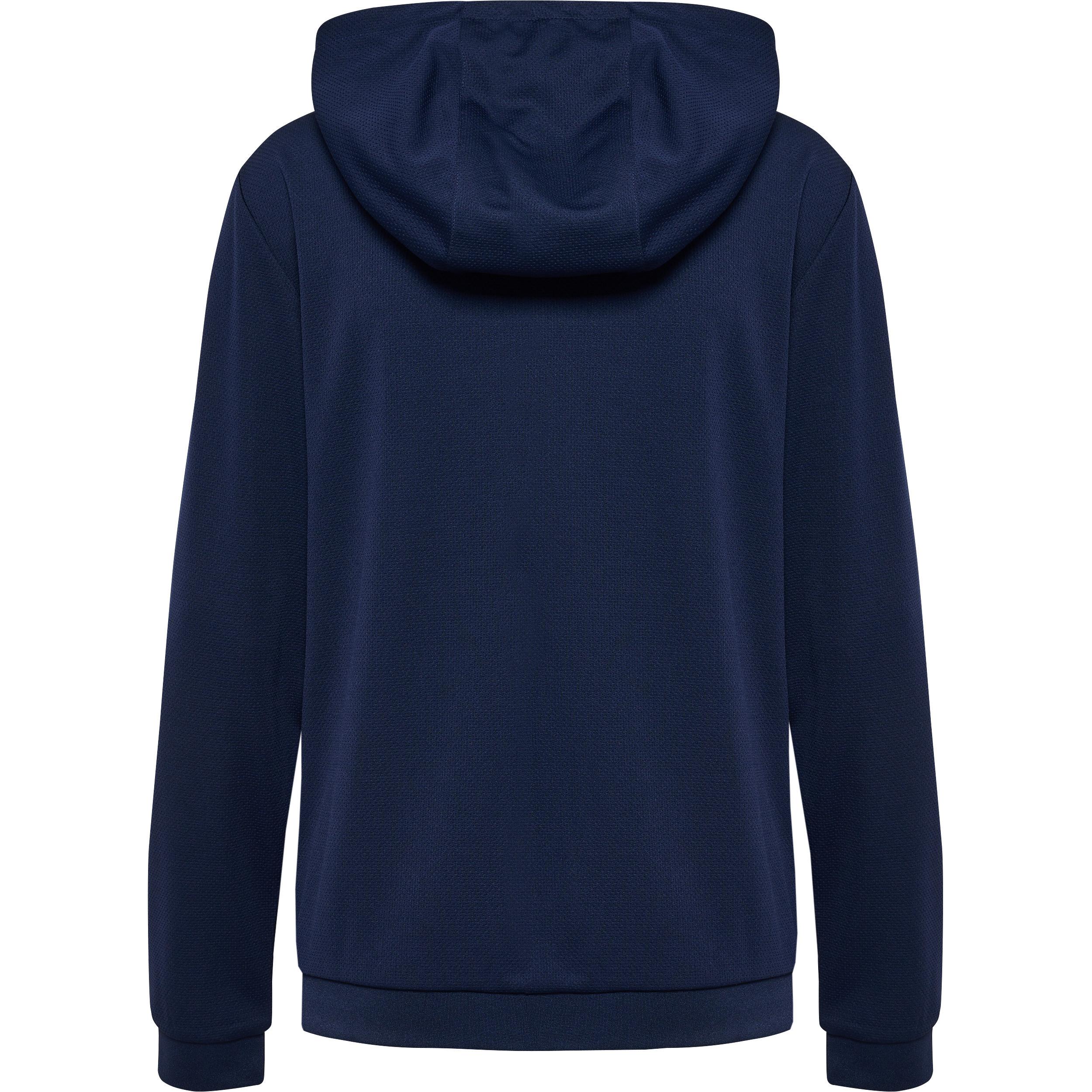 Hummel damen-trainingsjacke mit kapuze authentic pl