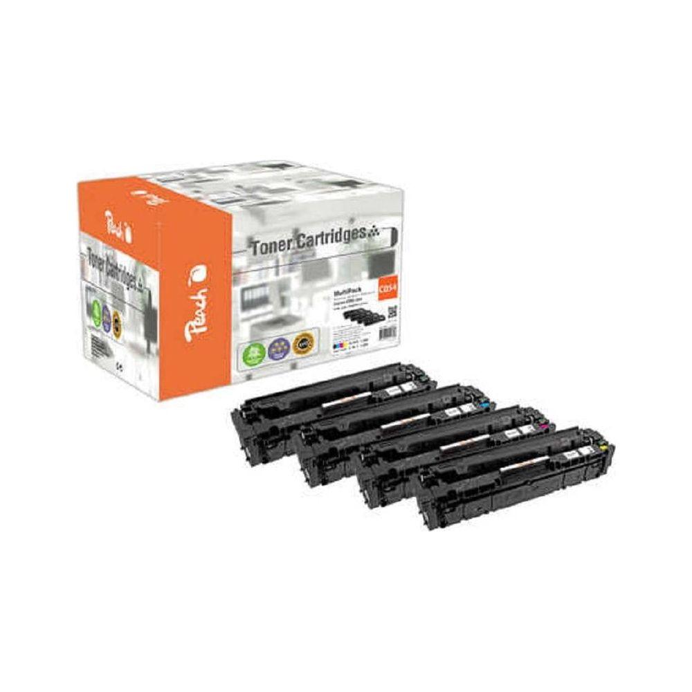 Peach Tonerset Canon CRG-054 MultiPack BK/C/M/Y