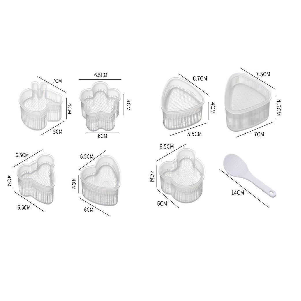 Northio Niedliche Form für Reis – Kunststoff